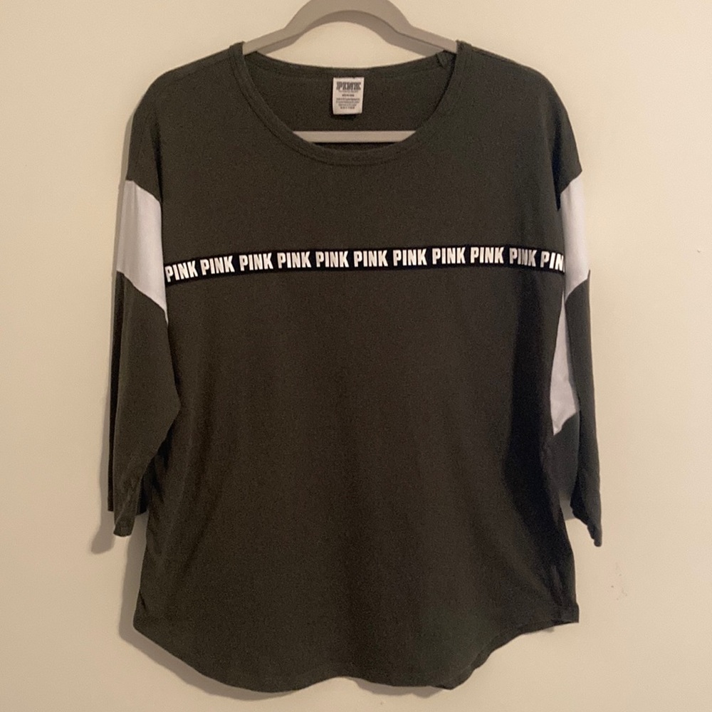 Victoria’s Secret PINK boyfriend jersey tee shirt
